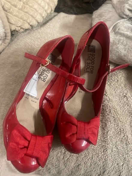 Photo of free Red high heels (Whins of Milton FK7) #1
