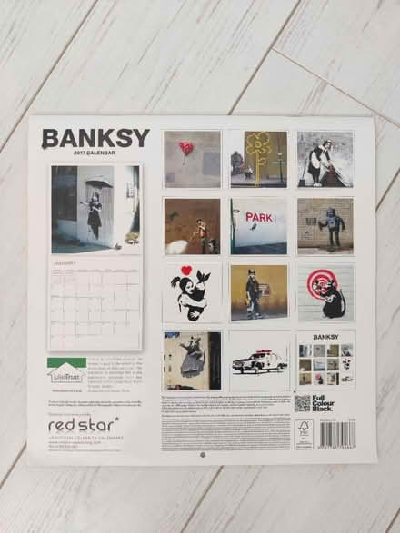 Photo of free Old Banksy calendar with prints (Bingley BD16) #2