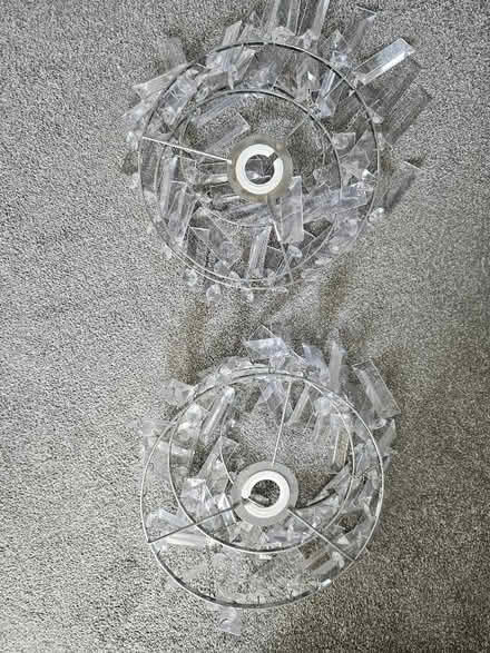 Photo of free 2 x Crystal Lightshades (Bestwood Park Estate NG5) #3