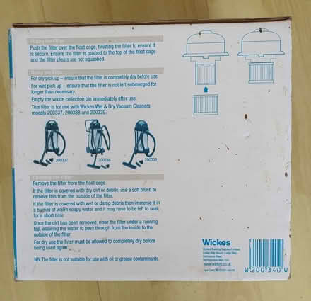 Photo of free Vacuum cleaner filter (GU2 Stoughton) #2