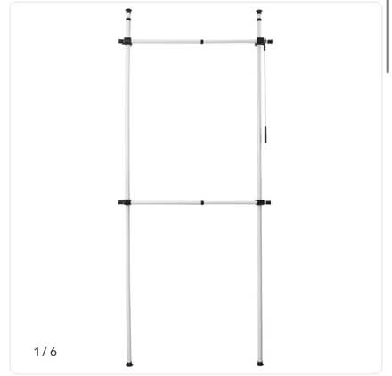Photo of free Floor to Ceiling clothes rail (Grange Park) #2