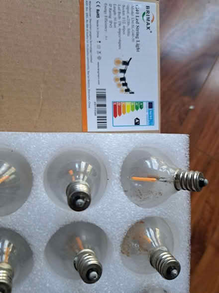 Photo of free G40 LED string light bulbs (Tuebrook L6) #1