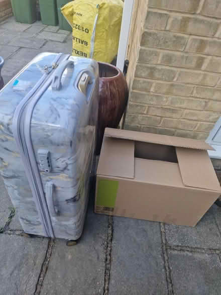 Photo of free Suitcase, clothes and shoes (16 Kenilworth garden) #2
