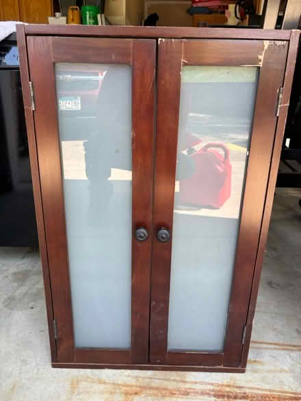 Photo of free Wood Cabinet (Farmington) #1