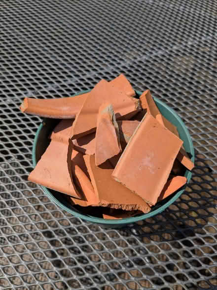 Photo of free Terracotta Pot Pieces (Beulah Hill SE19) #1