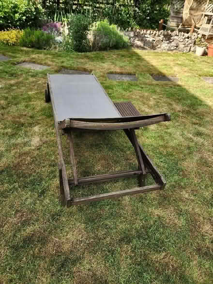 Photo of free Garden sun lounger (North Common BS30) #3