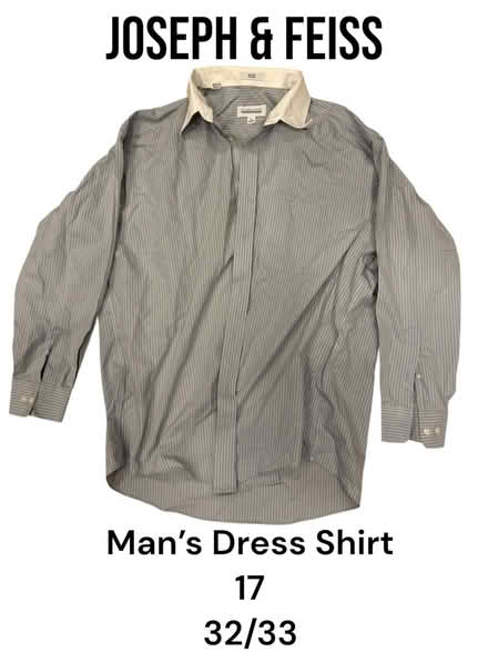 Photo of free Joseph & Fiess Man’s Dress Shirt (Brooklyn Storage) #1