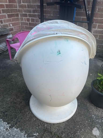 Photo of free IKEA kids spinning egg chair (Stranmillis, Belfast, BT9) #1