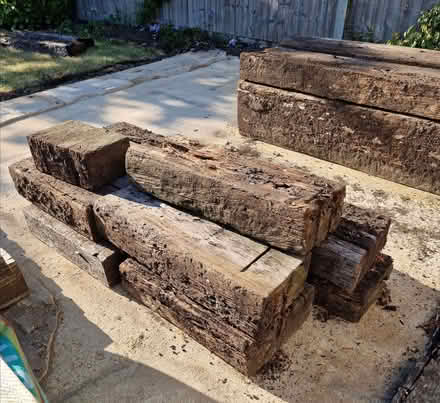 Photo of free Reclaimed Railway Sleepers (Eaton NR4) #2
