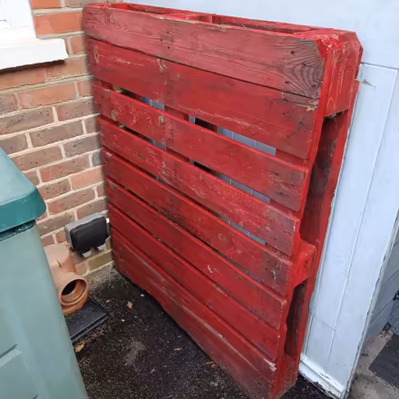 Photo of free 2 heavy duty pallets (Haywards Heath - Near Station) #1
