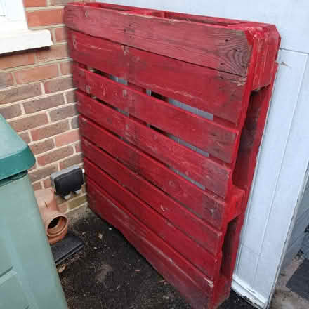 Photo of free 2 heavy duty pallets (Haywards Heath - Near Station) #1