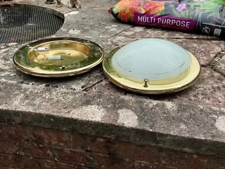 Photo of free 2 ceiling lights (EX4) #1
