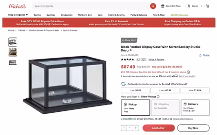 Photo of free Mirrored Display Cases (Bloomington) #2