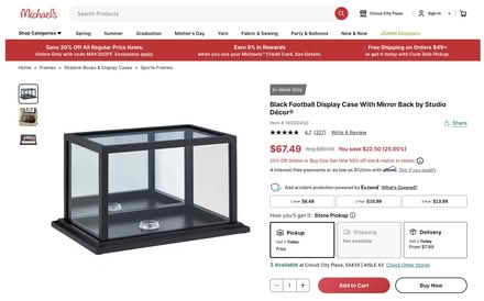 Photo of free Mirrored Display Cases (Bloomington) #2