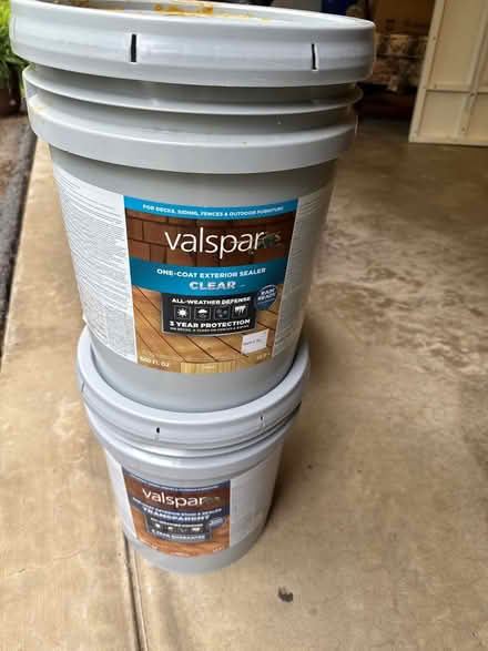 Photo of free Deck Sealer/Stain Transparent Cedar (New Market, Md Lake Linganore) #1