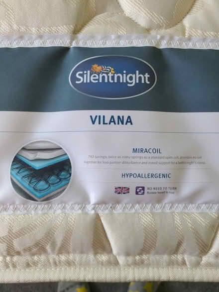 Photo of free Small double mattress - Silentnight Vilana, almost new (Seaton Delaval NE25) #2