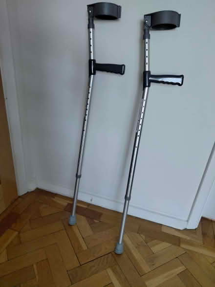 Photo of free Pair of crutches. (Buckhurst Hill IG9) #1