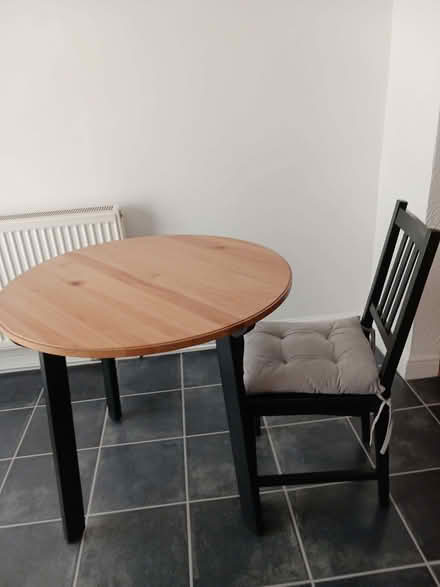 Photo of free Round Table With Chair (South Stifford RM20) #1