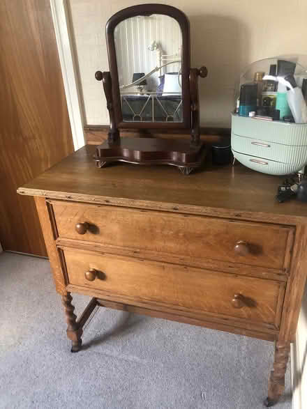 Photo of free Wooden drawer unit (Admaston telford) #1
