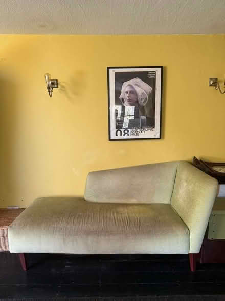 Photo of free Chez Longue - probably needs reupholstering (Brixton Hill SW2) #1