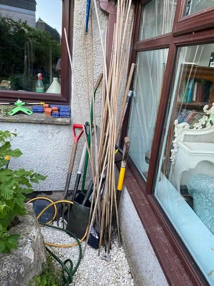 Photo of free Plant Metal Supports & Old Bamboo (Silverdale) #2