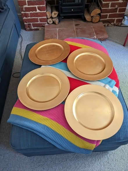Photo of free Display plates X4 gold (Mousehold NR3) #2