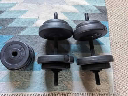 Photo of free Adjustable dumbbells set 20kg (Port Sunlight CH62) #1