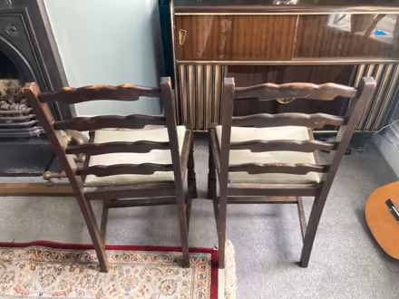 Photo of free Pair of Edwardian dining chairs (Egremont CH44) #4