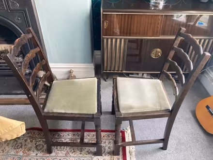 Photo of free Pair of Edwardian dining chairs (Egremont CH44) #3