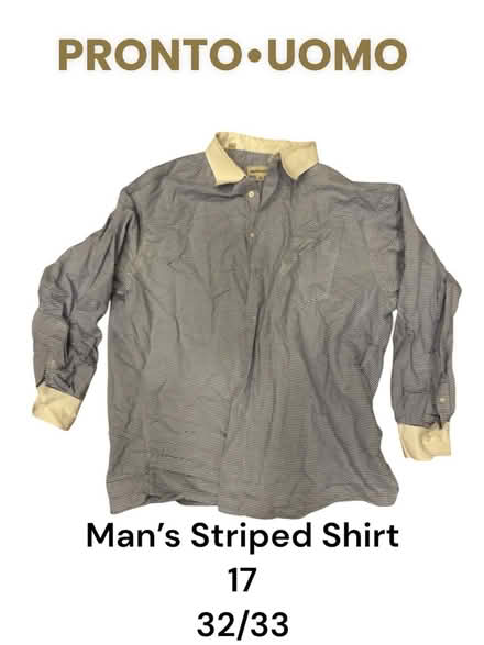 Photo of free Pronto Uomo Man’s Striped Shirt (Brooklyn Storage) #1