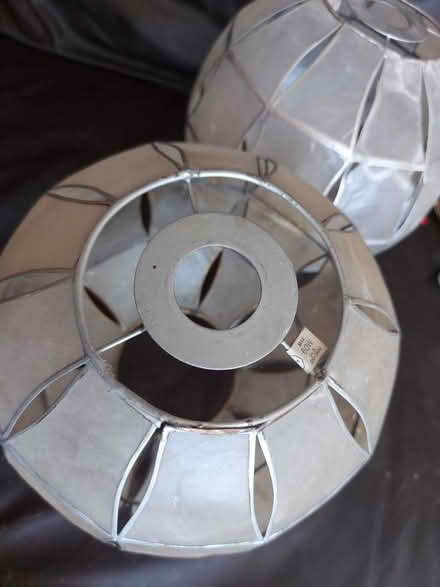 Photo of free 2 x shell lampshades (Frimley) #3