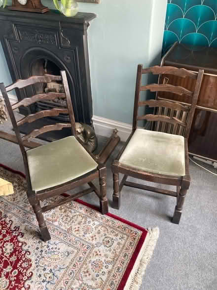 Photo of free Pair of Edwardian dining chairs (Egremont CH44) #1