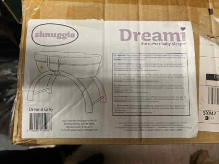 Photo of free Moses basket (Brooklands, M23) #1