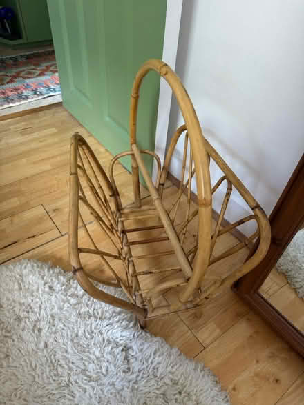 Photo of free Rattan magazine holder (Dulwich) #3