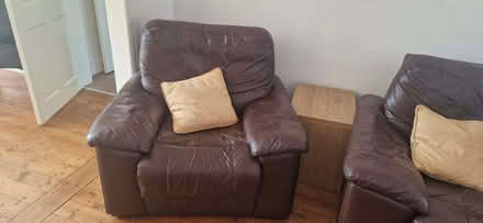 Photo of free Sofa and Chair (Penwortham Lane PR1) #2
