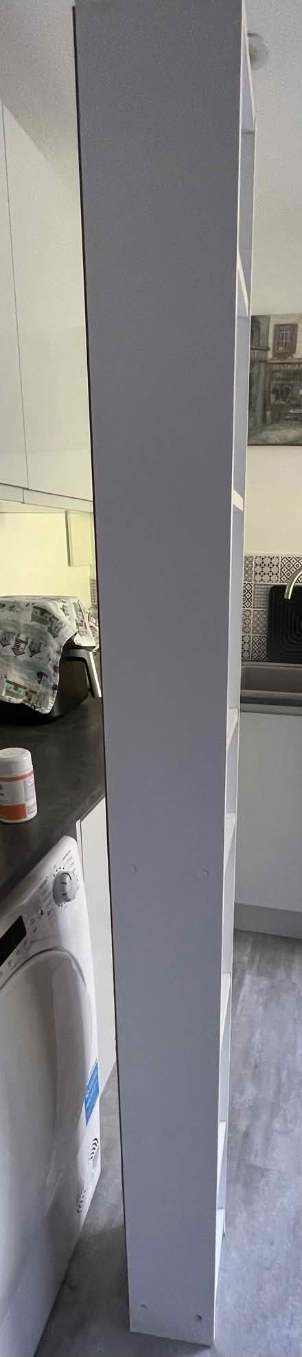 Photo of free Tall white shelf (Letchworth) #2