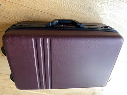 Photo of free Trolley suitcase - Burgundy ABS (Charfield GL12) #2