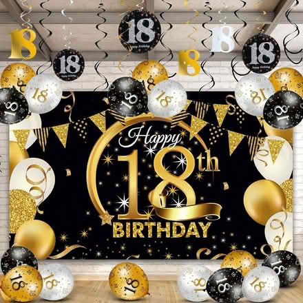 Photo of Boy 18th Birthday Decorations (Clive Vale TN35) #1