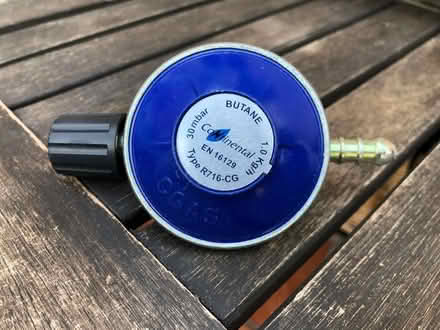 Photo of free Butane 30 mbar Inlet connection (Regulator) New boxed. (Wymondham NR18) #1
