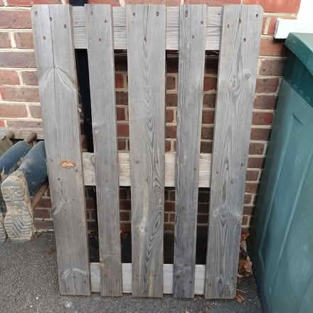 Photo of free 2 heavy duty pallets (Haywards Heath - Near Station) #2