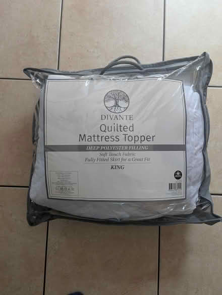 Photo of free Quilted mattress topper (Rg456) #1