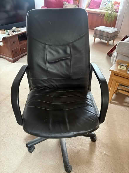 Photo of free Office swivel chair (burton bradstock) #1