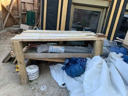 Photo of free Wooden table - for allotment? (Manor Court E10) #1