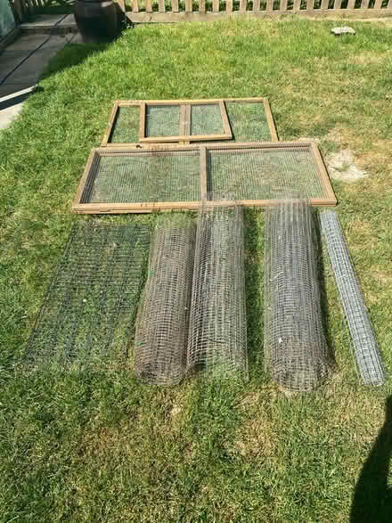 Photo of free Chicken wire and old panels (Cambridge) #1