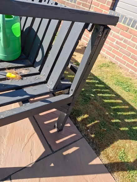 Photo of free Wood garden bench (Waterthorpe) #2