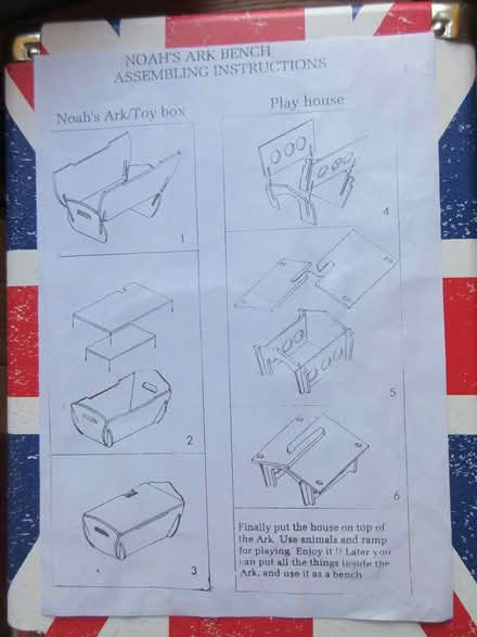 Photo of free Wooden Noah's Ark/Toy box (Barnsley Town Centre S70) #2