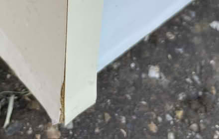Photo of free Tall white shelf (Letchworth) #3