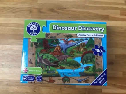 Photo of free Dinosaur jigsaw - one piece missing! (Bromham MK43) #1