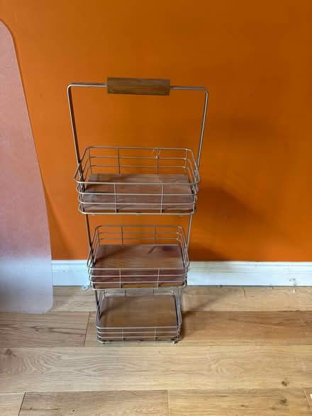 Photo of free Bathroom freestanding shelf unit (Bromham MK43) #1