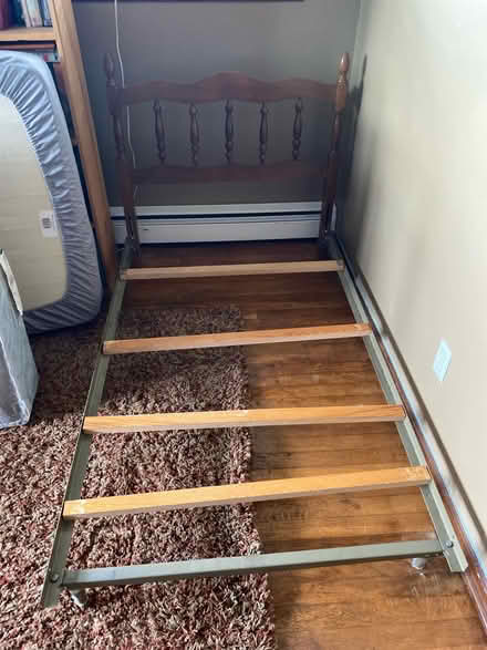 Photo of free Twin bed frame (Pike creek area) #1